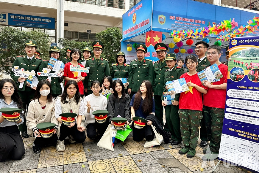 Các trường đại học, cao đẳng Quân đội tuyển sinh 5.420 chỉ tiêu